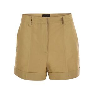 Mvp Wardrobe Women Cotton And Silk Bermuda Shorts